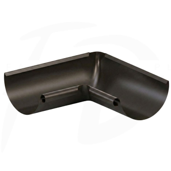 Narożnik wewnętrzny 90° stalowy ⌀ 150 firmy KROP kolor ciemny brąz